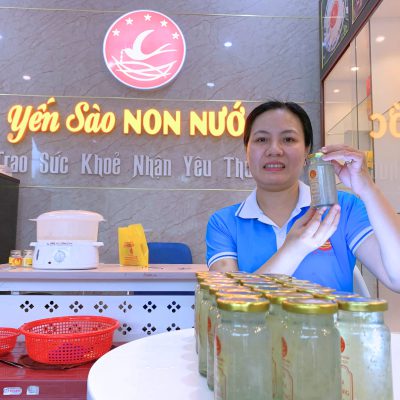 Hộp Yến sào 6 hũ - yến sào non nước